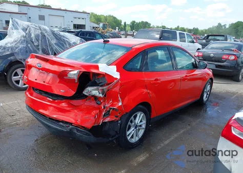 2015 Ford Focus Se z USA, uszkodzony, nr VIN 1FADP3F29FL283874
